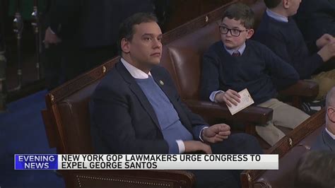 Rep. George Santos is facing an effort by fellow New York Republicans to expel him from the House